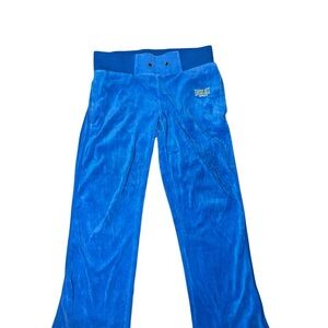 Everlast Royal Blue Velour Trousers